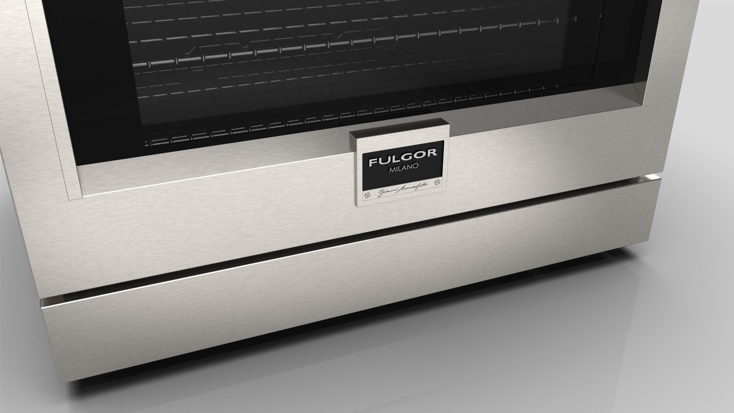 36" INDUCTION PRO RANGE Fulgor Milano